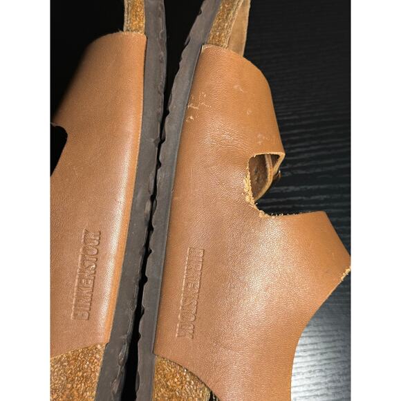 Birkenstock Milano Oiled Leather Brown Slingback Sandals EU 38 US Women 7 Men 5 main image 11